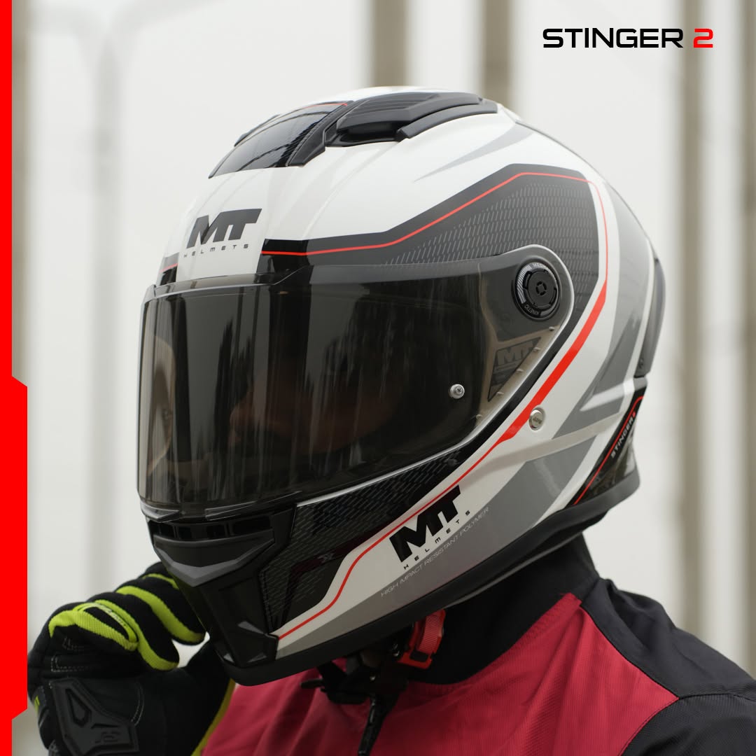 MT Stinger 2 Mint โ Gloss Grey/White