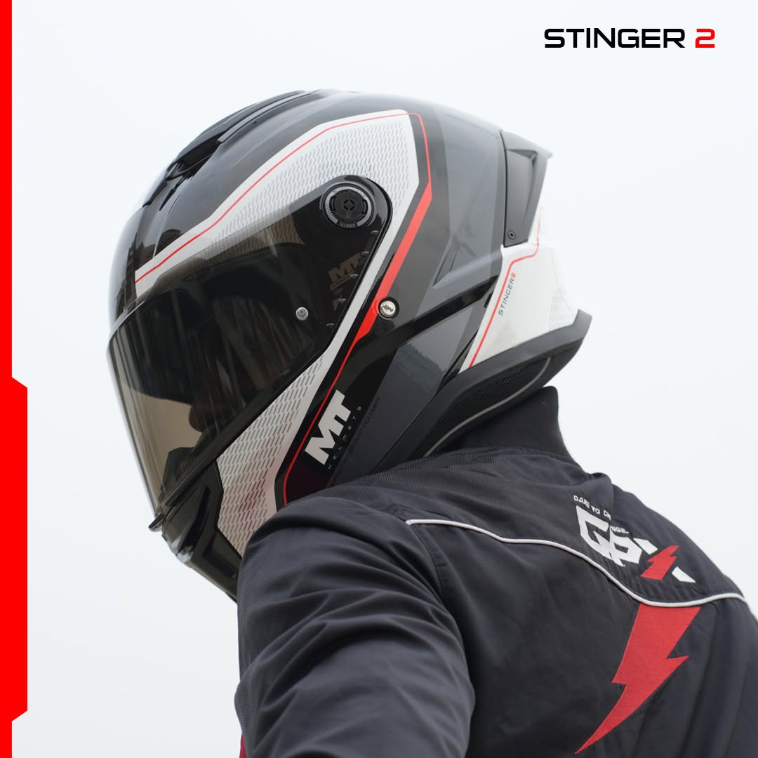 MT Stinger 2 Mint โ Gloss Black/White