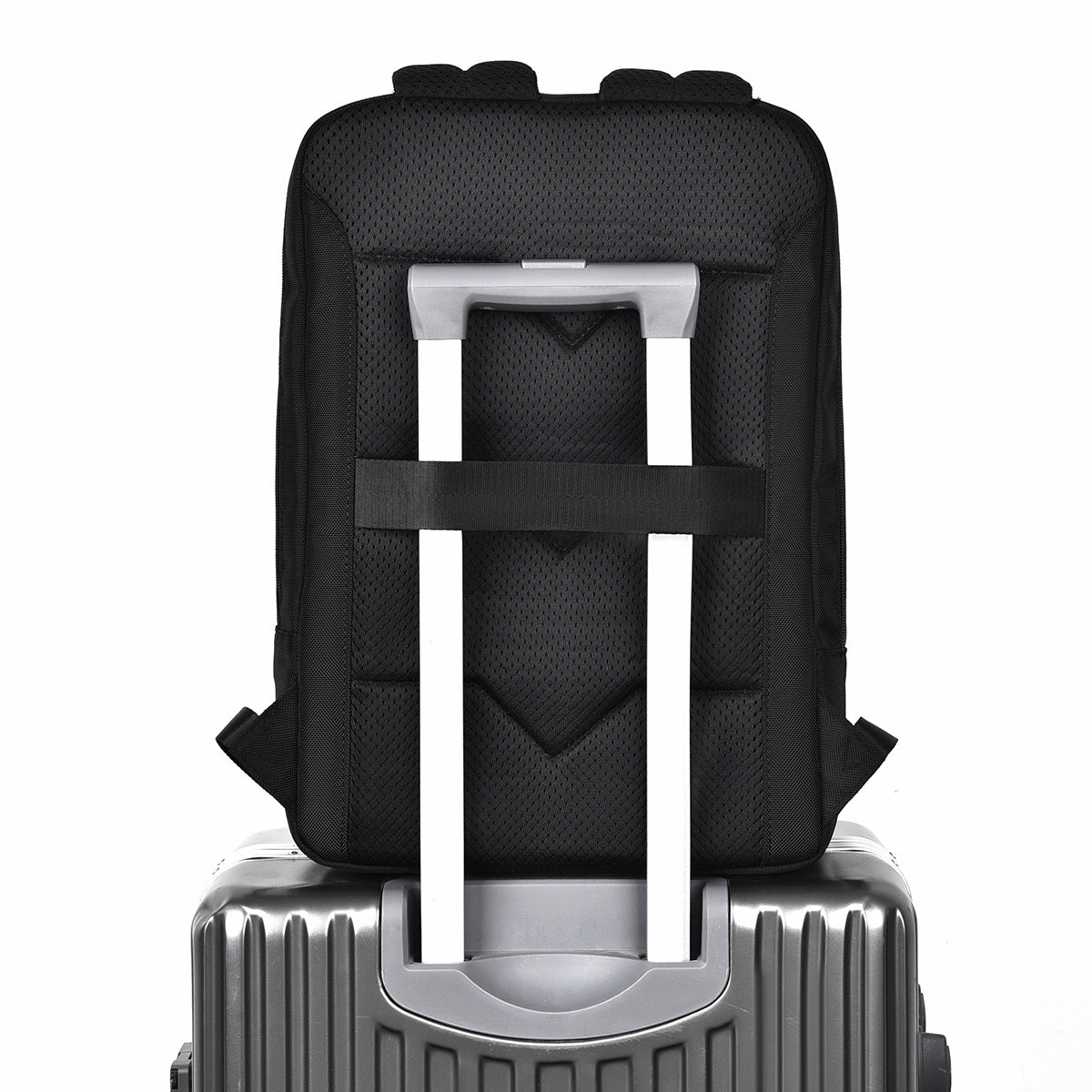 Premium Urban Slim Sleek Minimalist Backpack (Grey)