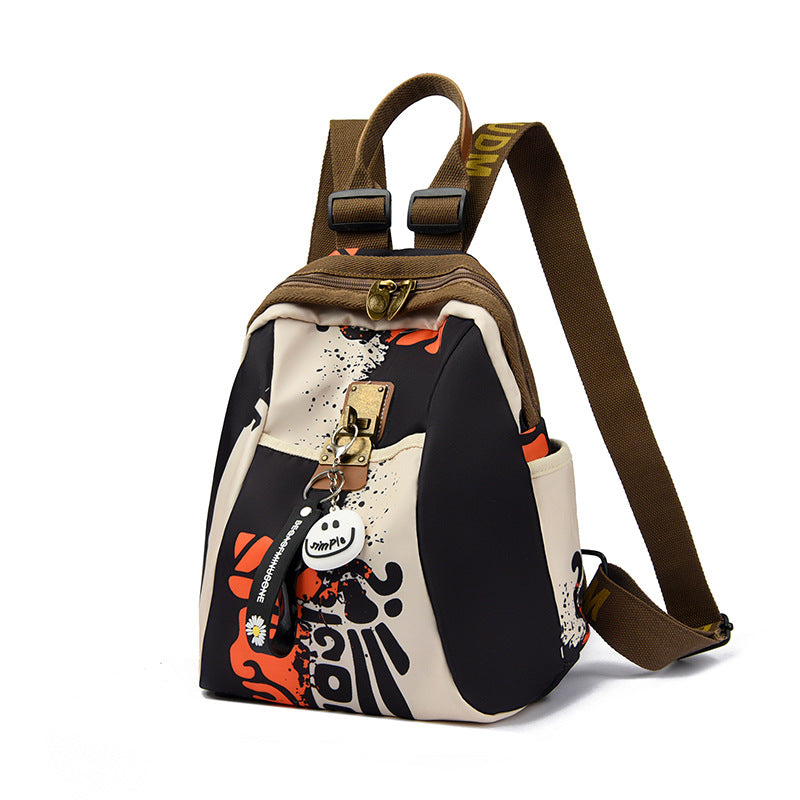 Clover Fashion Oxford Cloth Multifunctional Women's Backpack