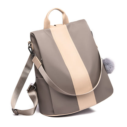 PENDANEG Fashion Anti-Theft Women's Backpack (Khaki)