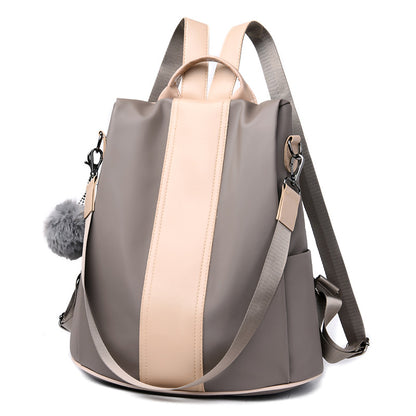 PENDANEG Fashion Anti-Theft Women's Backpack (Khaki)