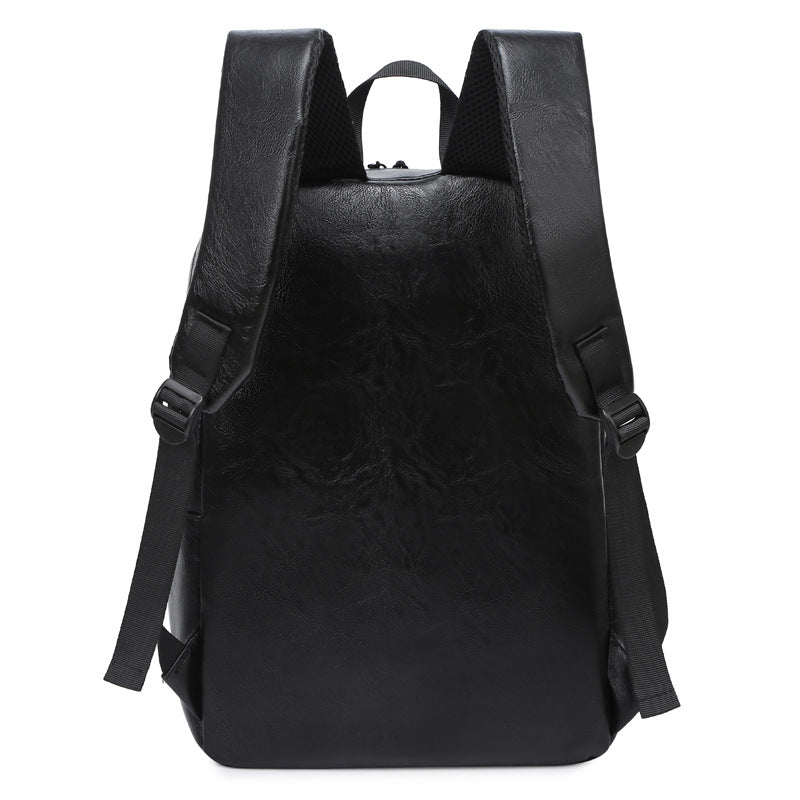 Foscini PU Leather Sleek Minimalist Backpack