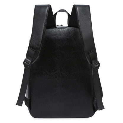Foscini PU Leather Sleek Minimalist Backpack