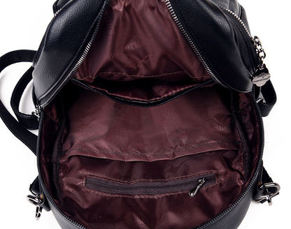 New Fashion Leather Women's Backpack