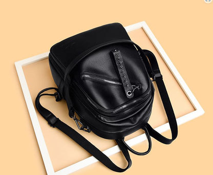 New Fashion Leather Women's Backpack
