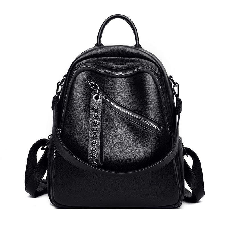 New Fashion Leather Women's Backpack