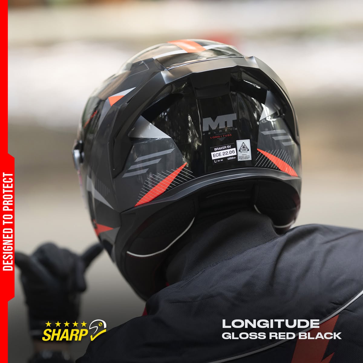 MT Braker SV Longitude – Gloss Red/Black