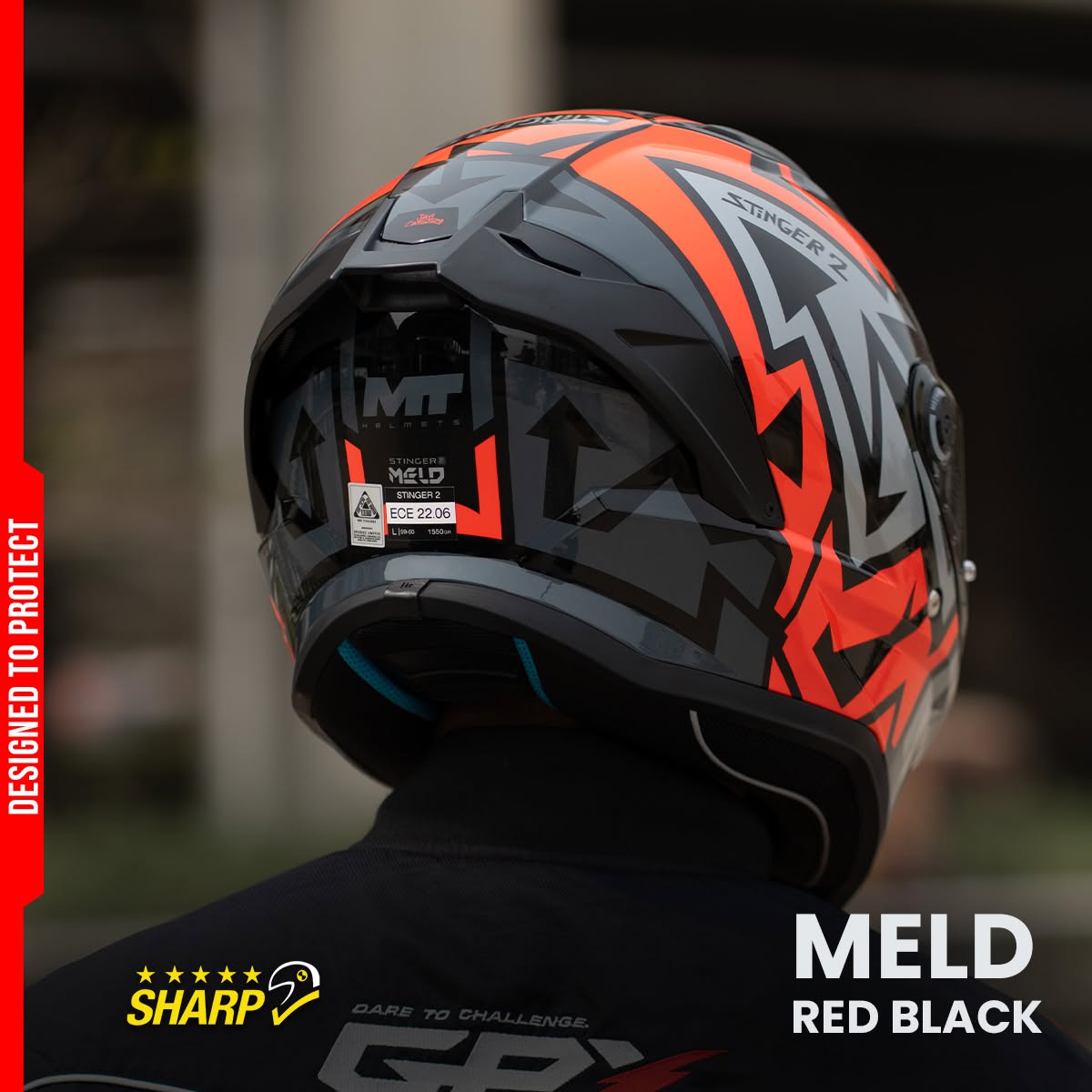 MT Stinger 2 Meld – Gloss Red/Black