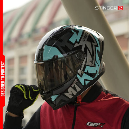 MT Stinger 2 Meld – Gloss Grey/Black