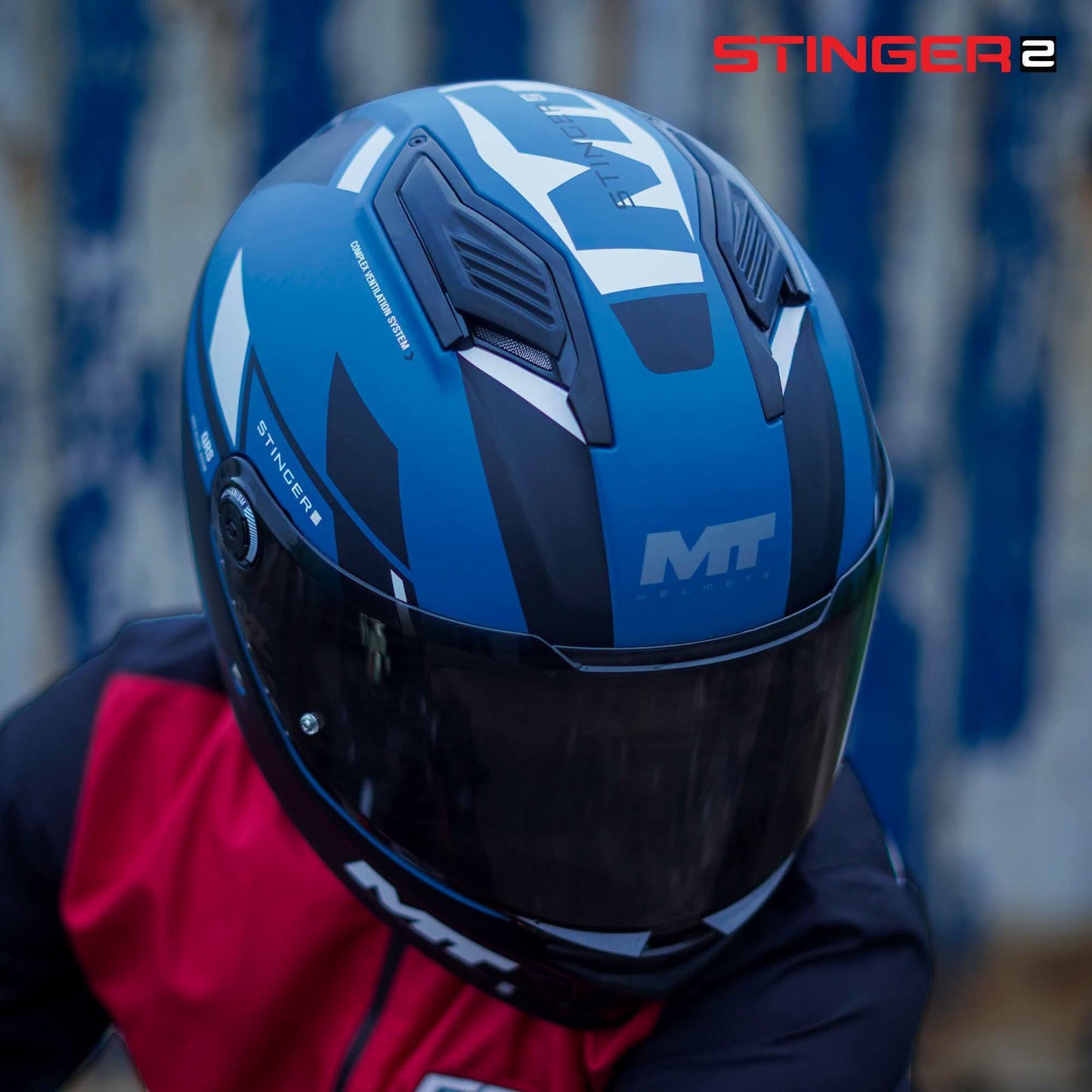 MT Stinger 2 Zivze – Matt Blue/Black
