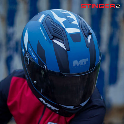 MT Stinger 2 Zivze – Matt Blue/Black