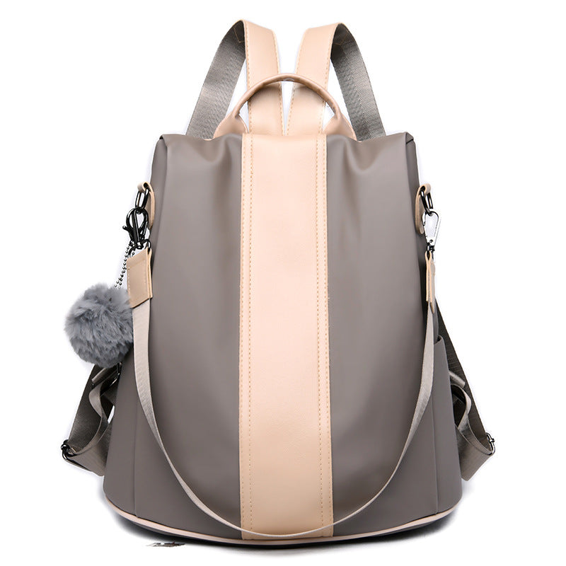 PENDANEG Fashion Anti-Theft Women's Backpack (Khaki)