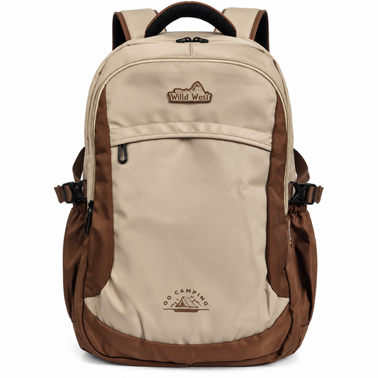 Wild West Lightweight Waterproof Backpack (Beige)