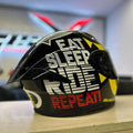BILMOLA – Eat Sleep Ride Repeat (Built in Black Visor)
