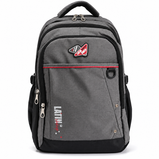 LATIN SHEEP Modern Casual Classic Backpack (Grey)