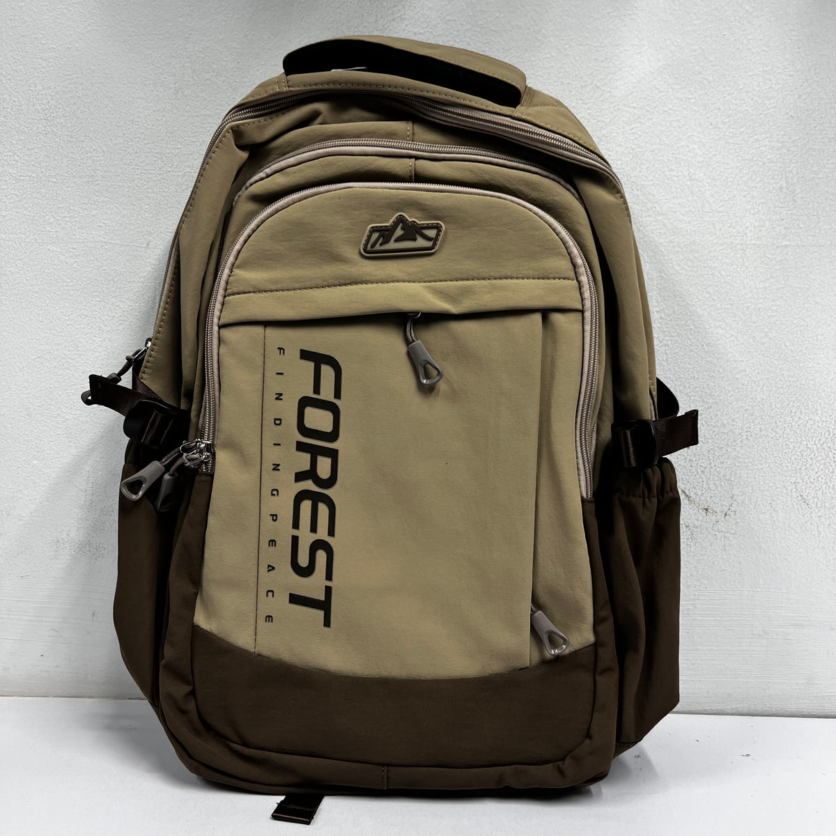 Forest Light Weight Multi-Pocket Backpack (Beige)