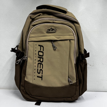 Forest Light Weight Multi-Pocket Backpack (Beige)