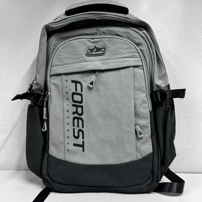 Forest Light Weight Multi-Pocket Backpack (Grey)