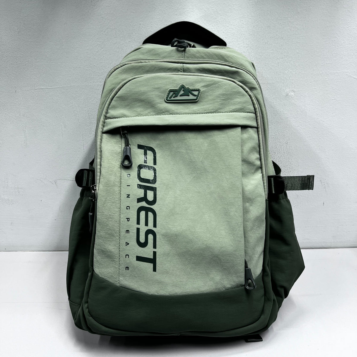 Forest Light Weight Multi-Pocket Backpack (Light Green)