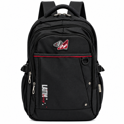 LATIN SHEEP Modern Casual Classic Backpack (Black)