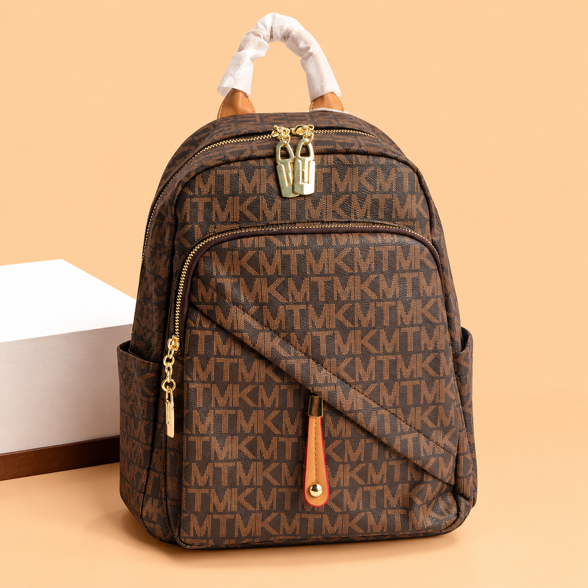 Luxury Classic MK Lettering Women's Backpack
