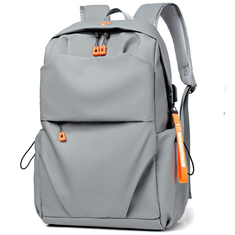 Commuting Waterproof Backpack (Light Grey)