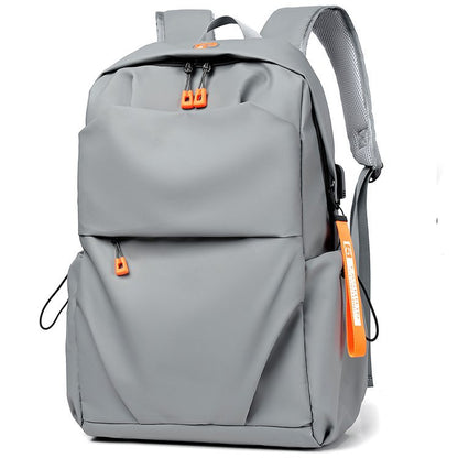 Commuting Waterproof Backpack (Light Grey)