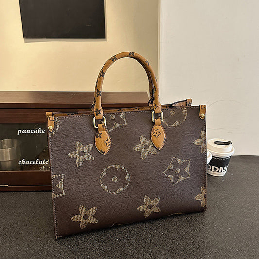Retro Classic Vintage Women's Handbag (Coffe)