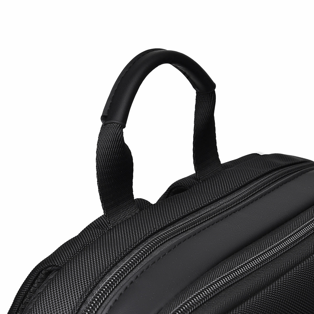 Premium Urban Slim Sleek Minimalist Backpack (Black)