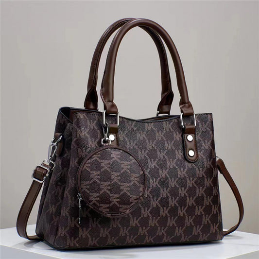 New Stylish Elegant Women's Shoulder Bag (Coffee)