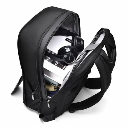 Premium Urban Slim Sleek Minimalist Backpack (Black)
