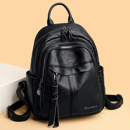 Weisendaishu Stylish Braided Tassel Women's Backpack