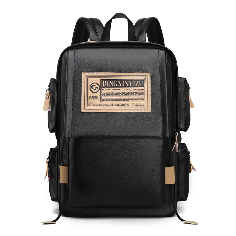 KABINU DINGXINYIZU Fashionable Leather Backpack