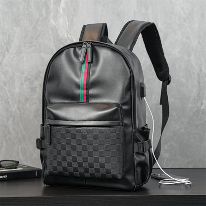 Premium Urban Leather Luxury Style Backpack