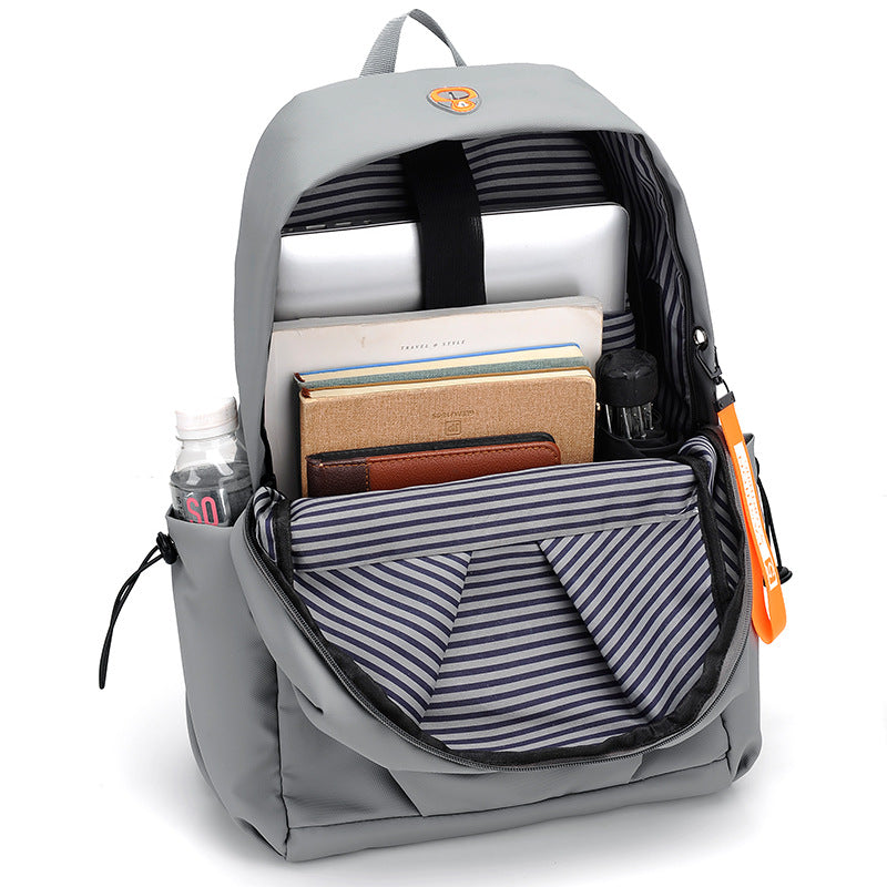 Commuting Waterproof Backpack (Light Grey)