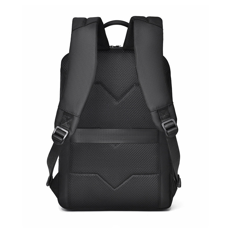 Premium Urban Slim Sleek Minimalist Backpack (Black)