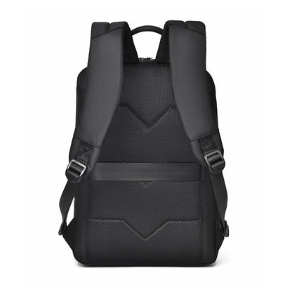Premium Urban Slim Sleek Minimalist Backpack (Black)