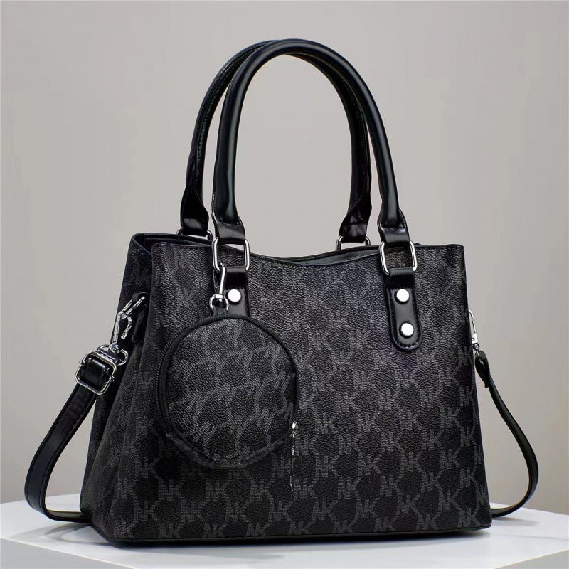 New Stylish Elegant Women's Shoulder Bag (Black)