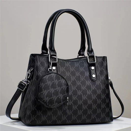 New Stylish Elegant Women's Shoulder Bag (Black)