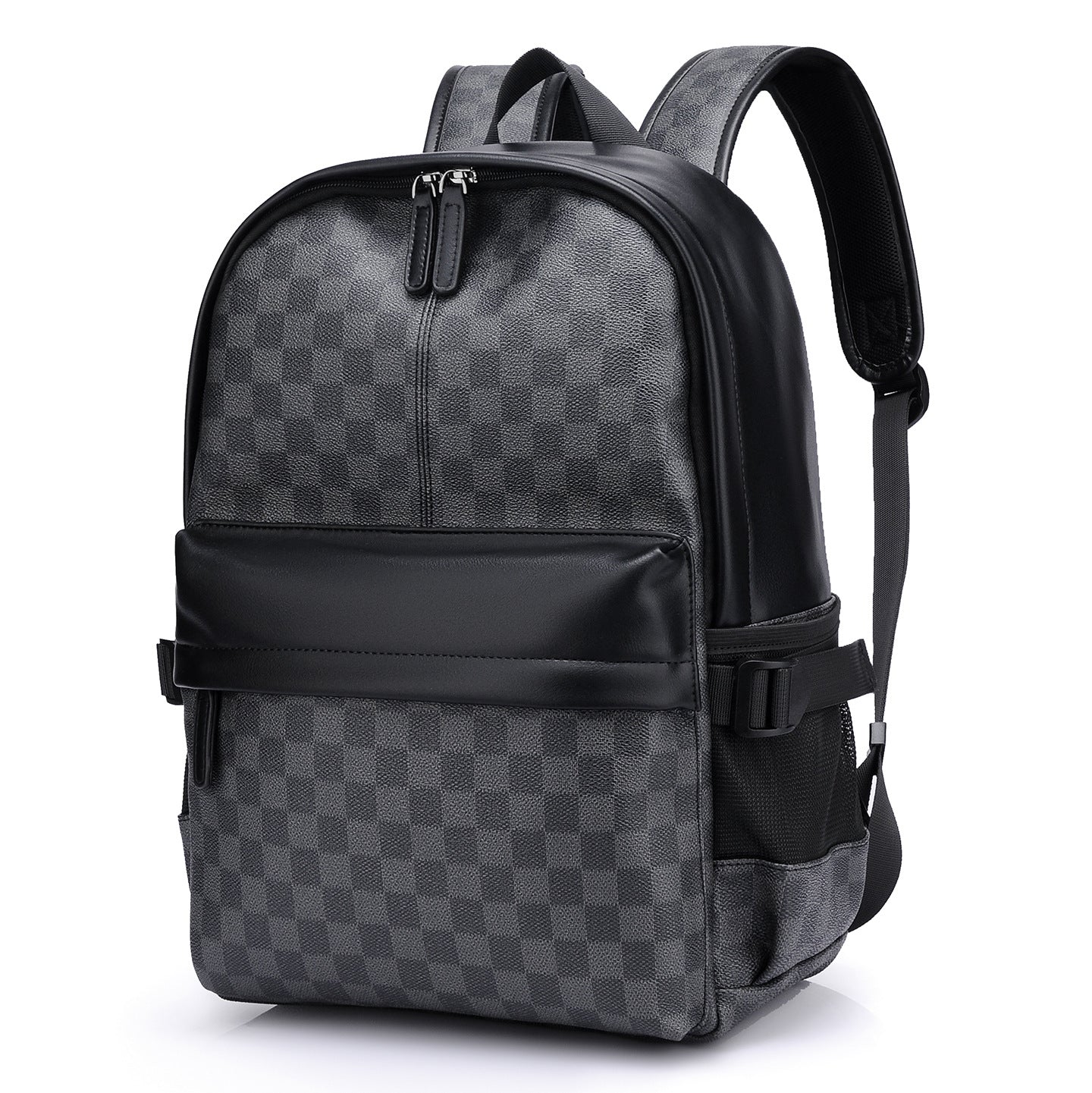 Luxury Pattern Checkerboard Design Backpack (Checkered)