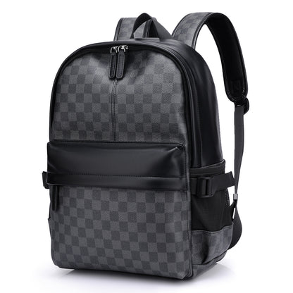 Luxury Pattern Checkerboard Design Backpack (Checkered)