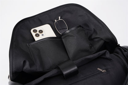 Black Vanity Fair Embroidered Bee Skull Crest Backpack
