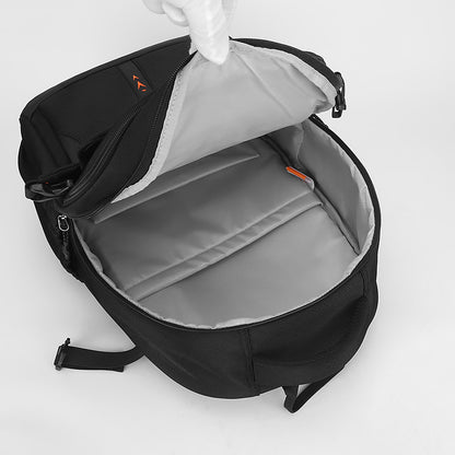 GROLER Fashion Multi-Chamber Premium Backpack (Black)