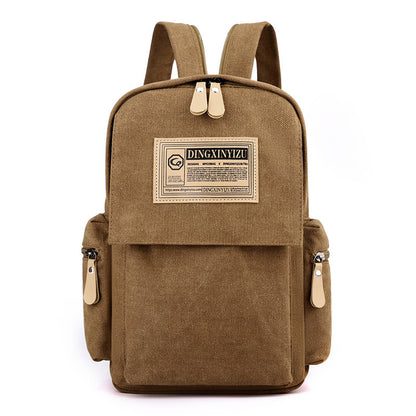 DINGXINYIZU 2-in-1 Functional Crossbody Sling Bag Backpack (Brown)