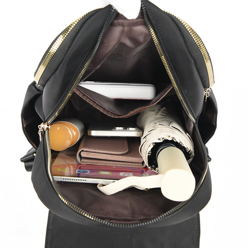KMFFLY Luxury Distinct Kangaroo Women's Backpack (Black)