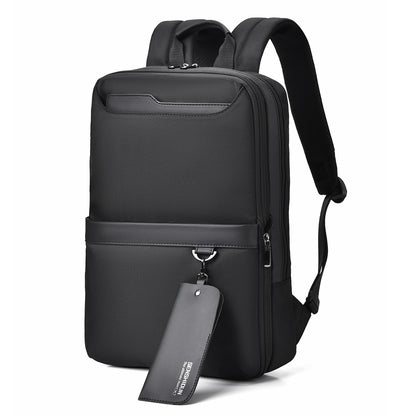 Premium Urban Slim Sleek Minimalist Backpack (Black)