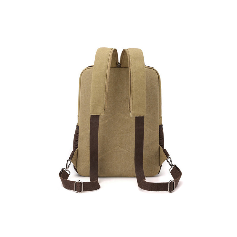 2-in-1 Functional Canvas Crossbody Sling Bag Backpack (Black)