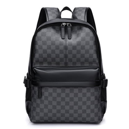 Luxury Pattern Checkerboard Design Backpack (Checkered)