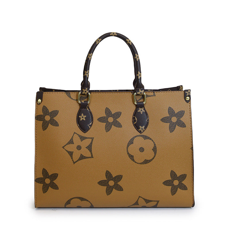 Retro Classic Vintage Women's Handbag (Brown)